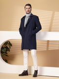 Men Winter Wear Double Breasted Long Coat