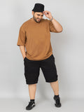 Men Plus Size Oversized Cotton Round Neck Tshirts