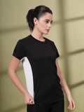 Women's Round Neck Active Wear Sports T-Shirt | CHKOKKO