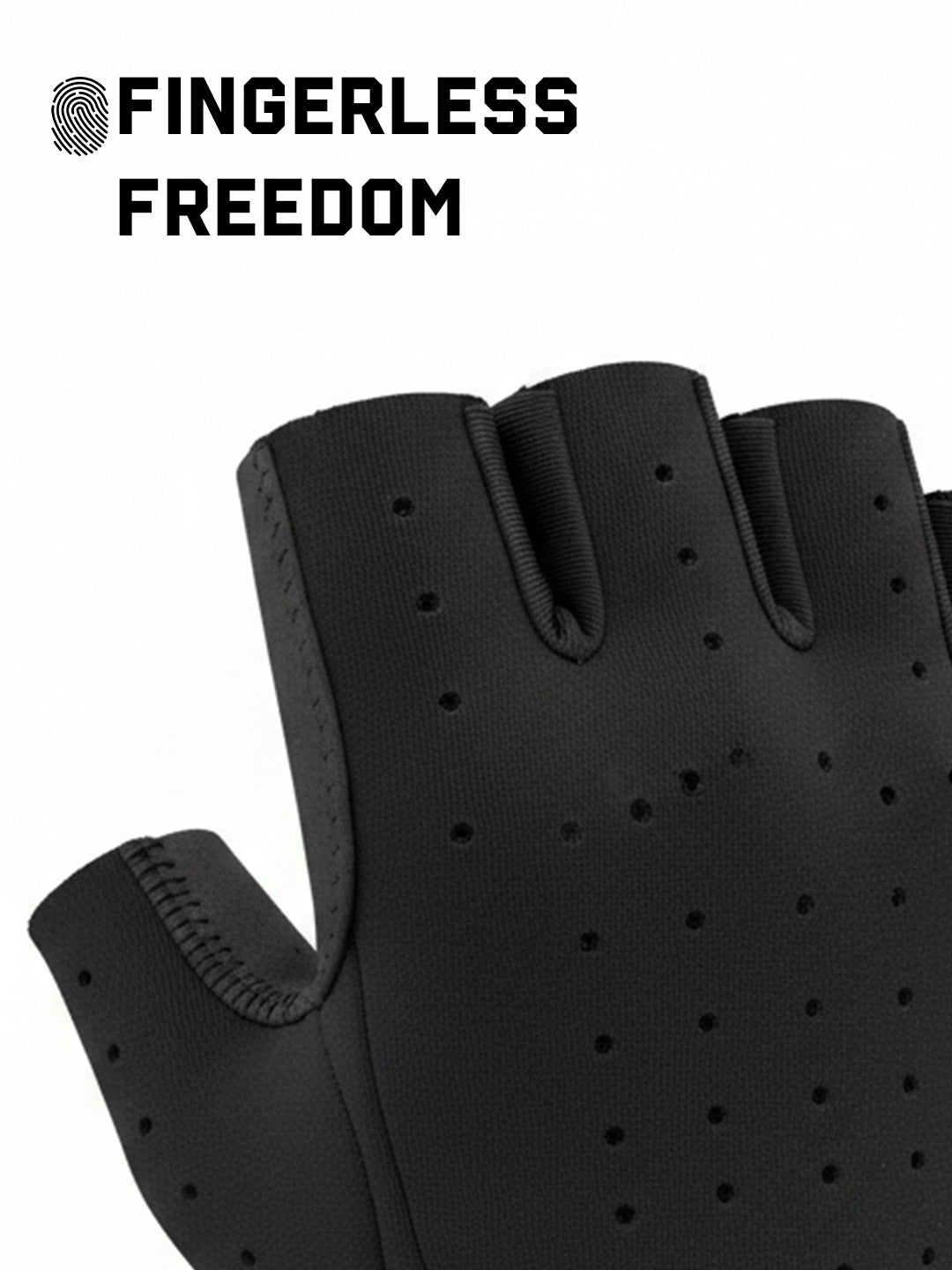 Chkokko Unisex Fitness Gym Gloves for Gym Training, Cycling & Weightlifting