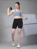 Women's Double Layered Sports Running Shorts | CHKOKKO