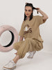 Women Khaki Printed Co-ord Sets