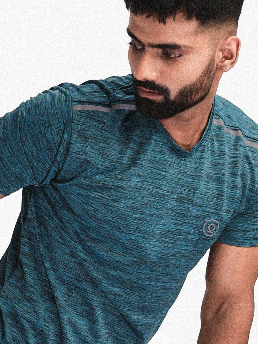 Men's Regular Dry Fit Half Sleeve T-Shirt Sea Green
