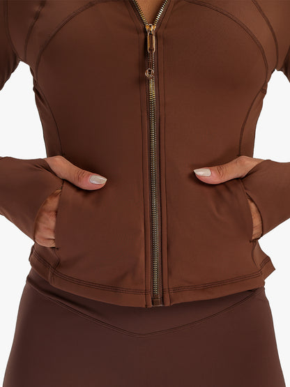 Women's Sculptor Jacket Brown