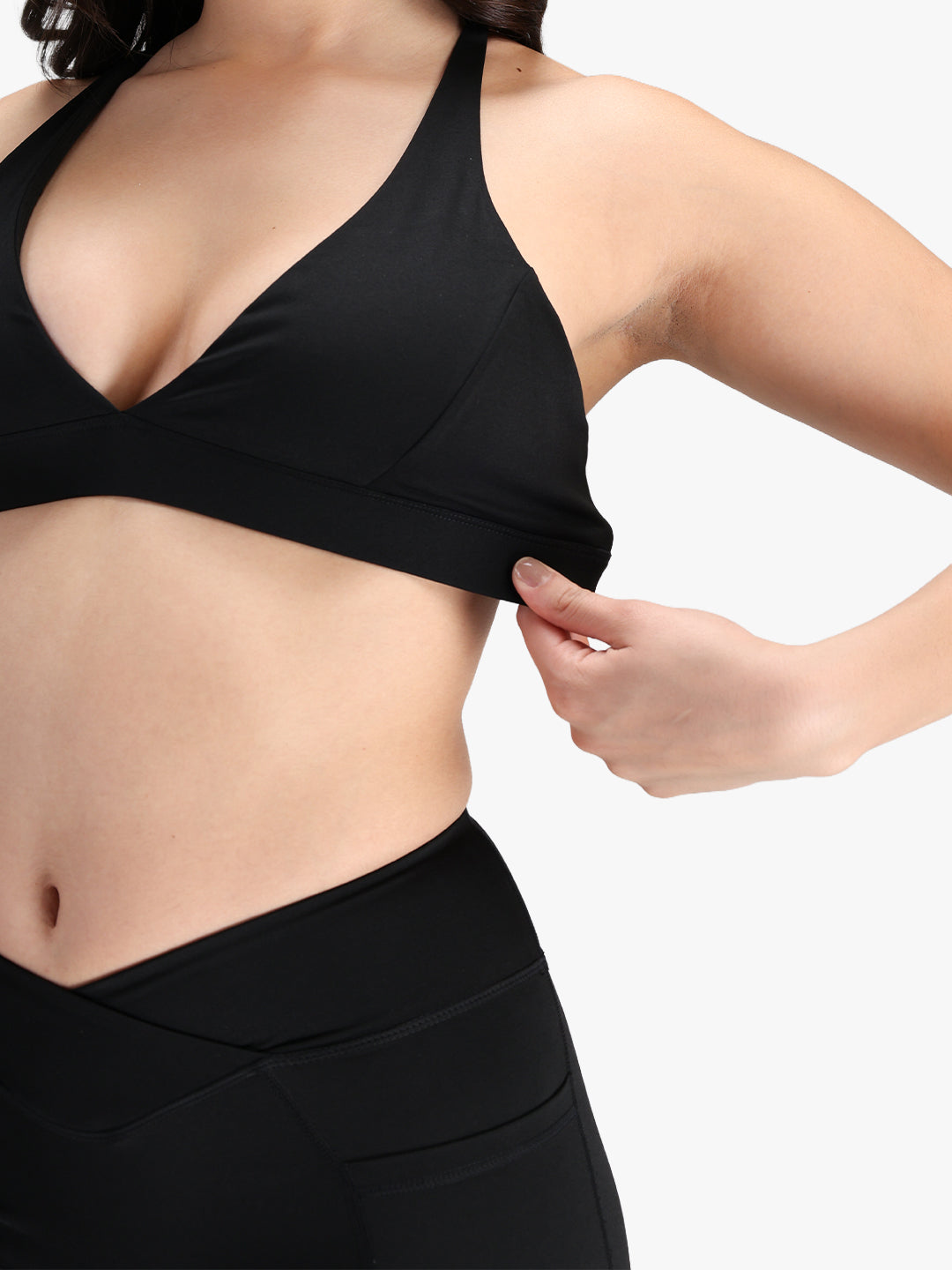 Women’s Seamless Workout Co-Ord Set Black
