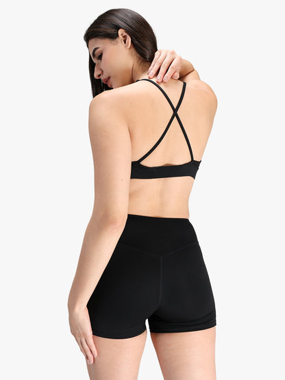 Women’s Seamless Workout Co-Ord Set Black