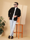 Men Winter Wear Spread Collar Shacket | CHKOKKO