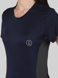 Women's Half Sleeves Sports Gym T-Shirt | CHKOKKO