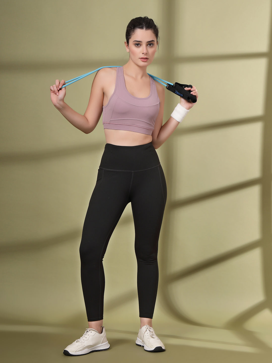 Women's Blended Padded Non-Wired Sports Bra