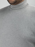 Men's Regular Fit Turtle Neck T-Shirt