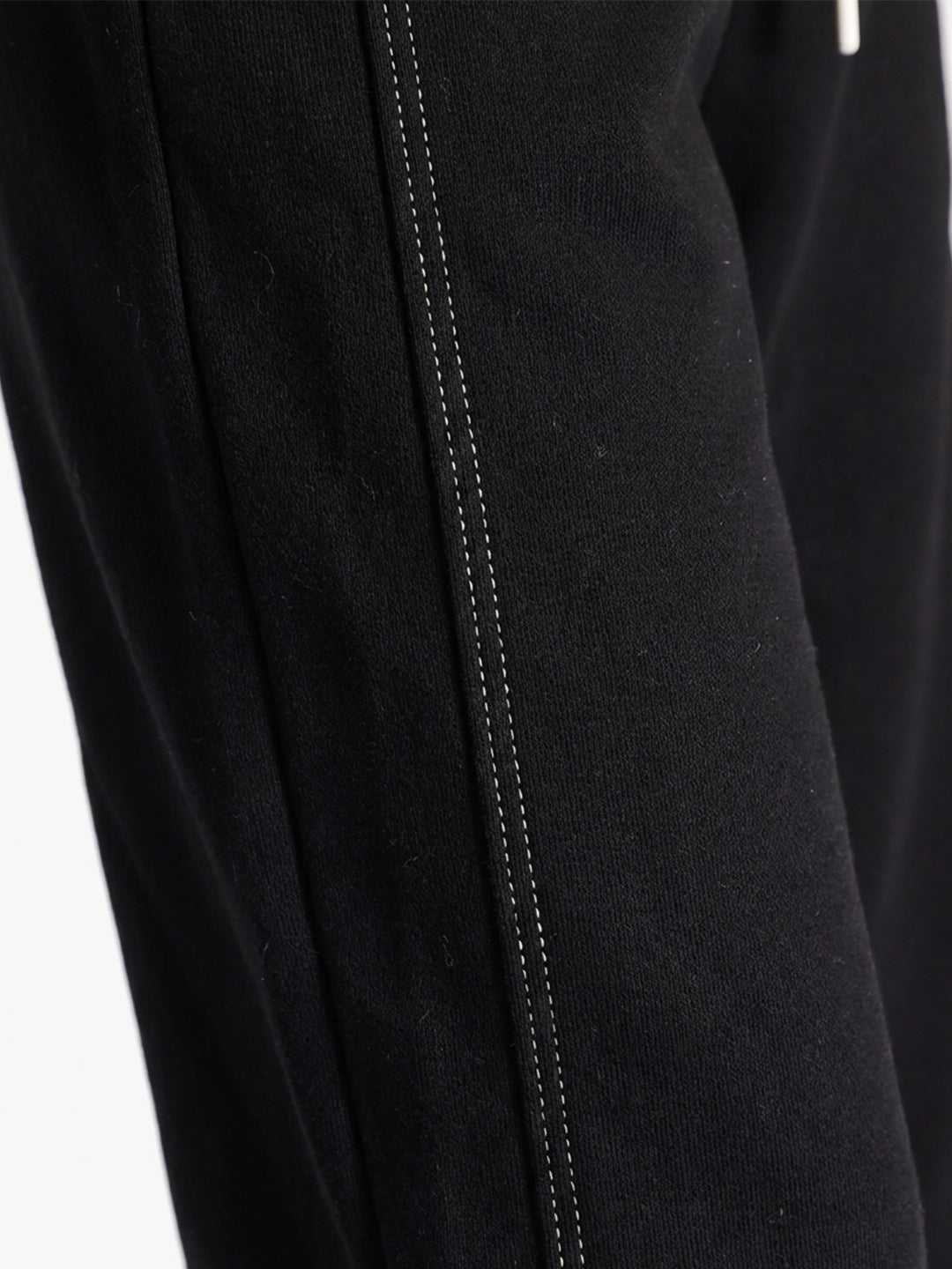 Women’s Black Relaxed Fit Athleisure Track Pants