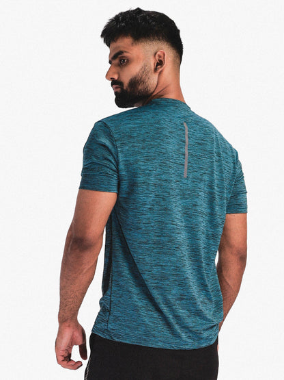 Men's Regular Dry Fit Half Sleeve T-Shirt Sea Green