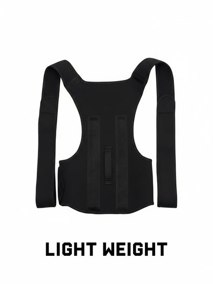 CHKOKKO Posture Corrector Belt for Men & Women | Adjustable Upper Back & Spine Support Brace