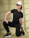 Women's Round Neck Active Wear Sports T-Shirt | CHKOKKO