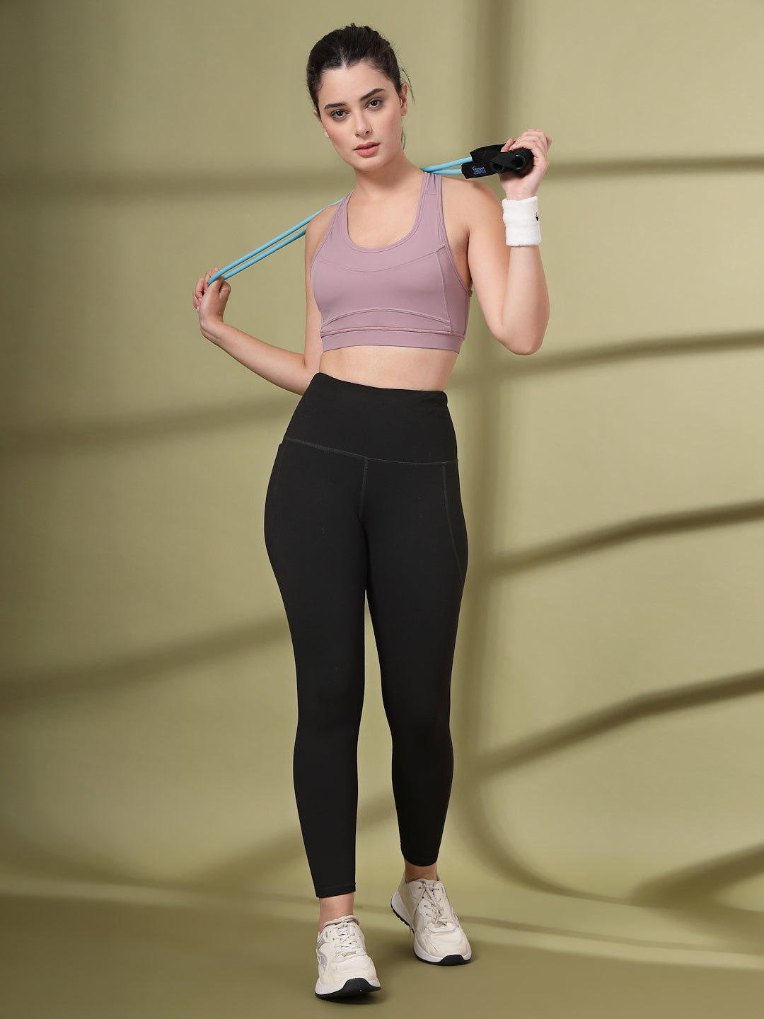 Women's Blended Padded Non-Wired Sports Bra