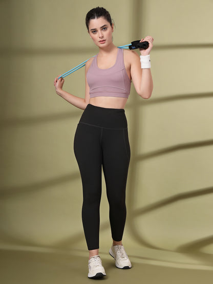 Women's Blended Padded Non-Wired Sports Bra