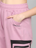 Women's Solid Cotton Trackpant