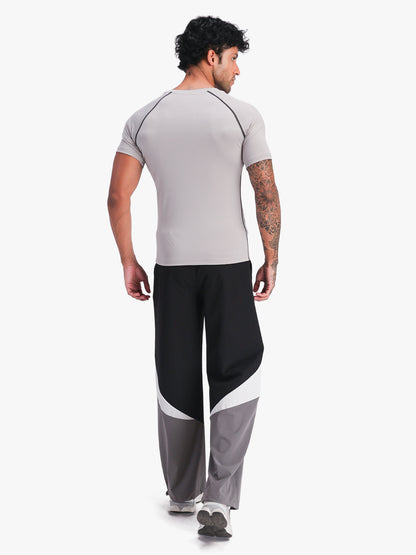 Men’s Performance Compression T-Shirt for Gym Grey