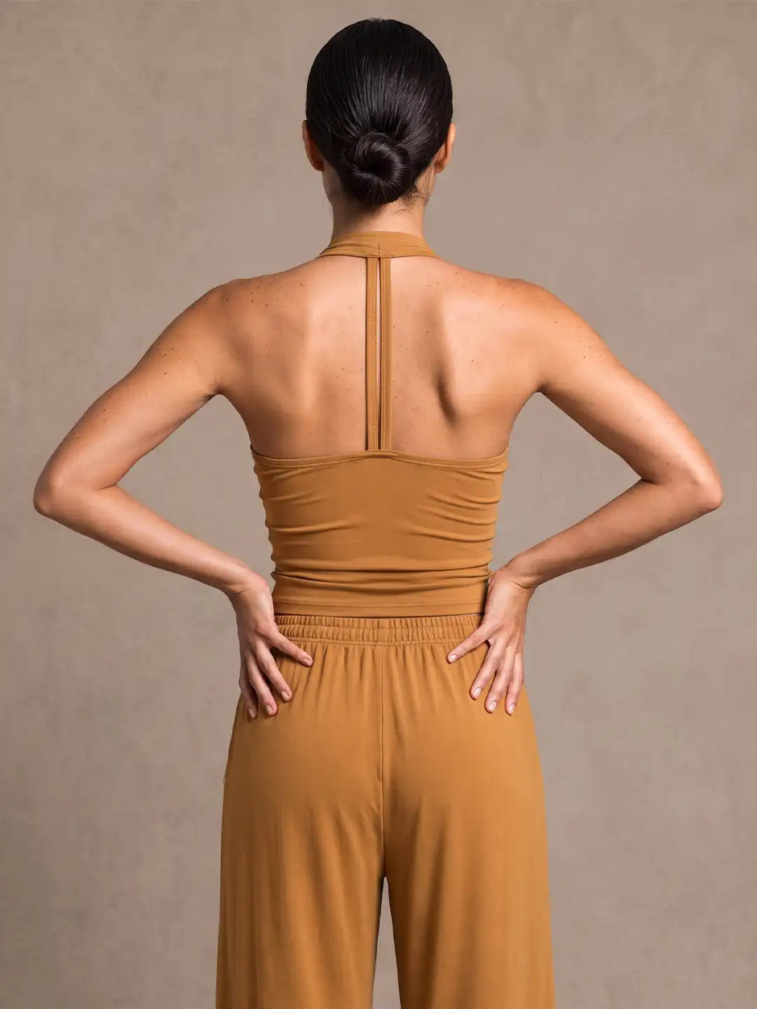 Women's Activewear Co-ord Set Golden Brown