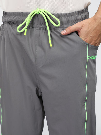 Men Slate Grey Training Sports Trackpants