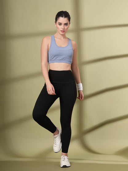 Women's Blended Padded Non-Wired Sports Bra