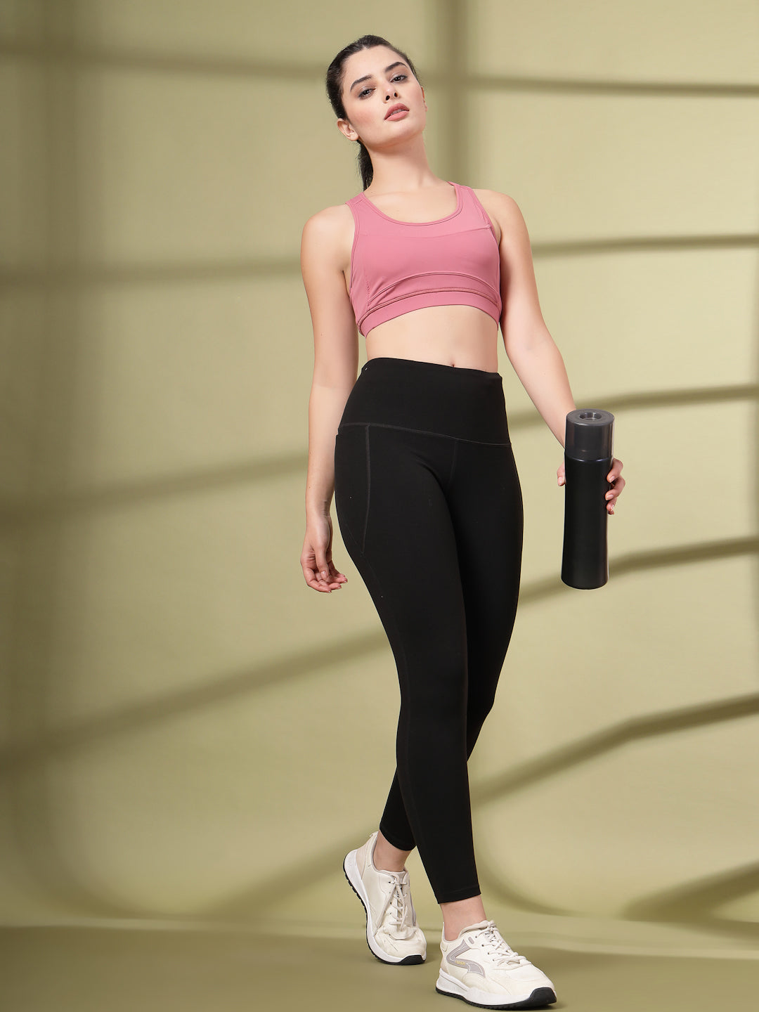 Women's Blended Padded Non-Wired Sports Bra
