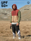 Men’s Lightweight UPF 50+ Sun Protection Summer Jacket Rust Beige Olive