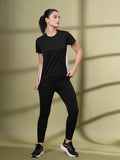 Women's Round Neck Active Wear Sports T-Shirt | CHKOKKO