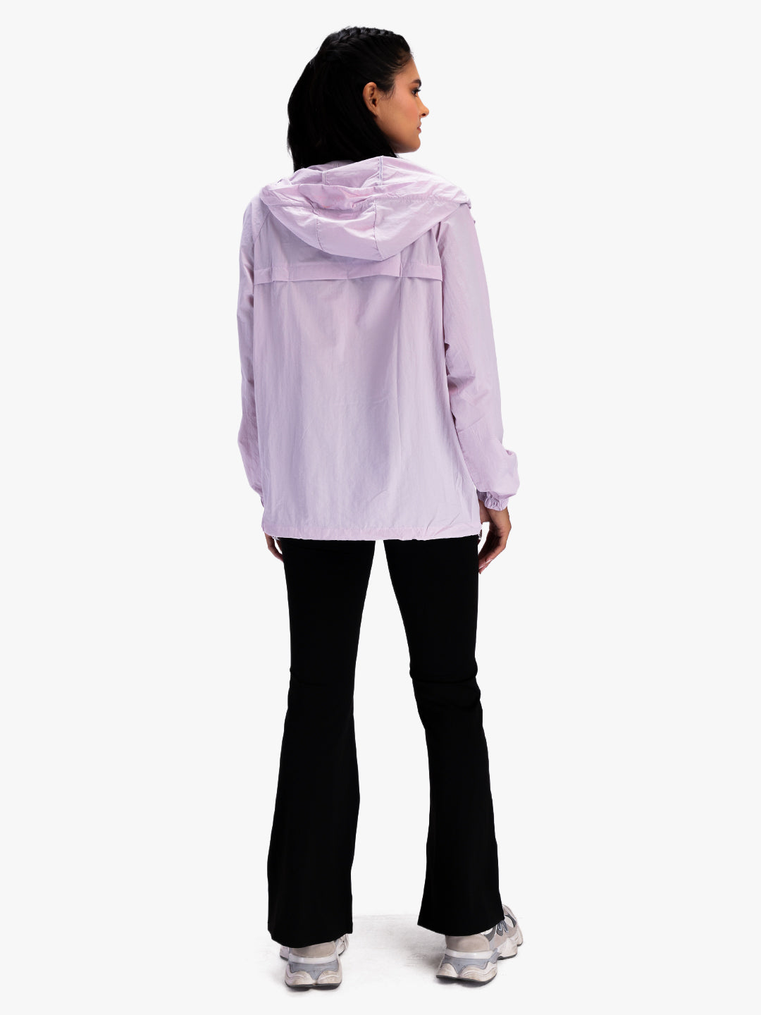 Women’s Lightweight Hooded Summer Jacket Purple