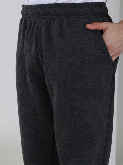 Men Anthra Black Full Zipper Winter Tracksuit