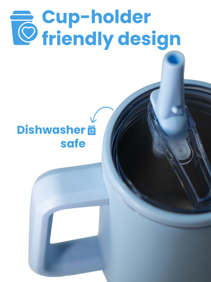 Chkokko Premium Insulated Tumbler - Blue 1200ml with Leak-Proof Lid