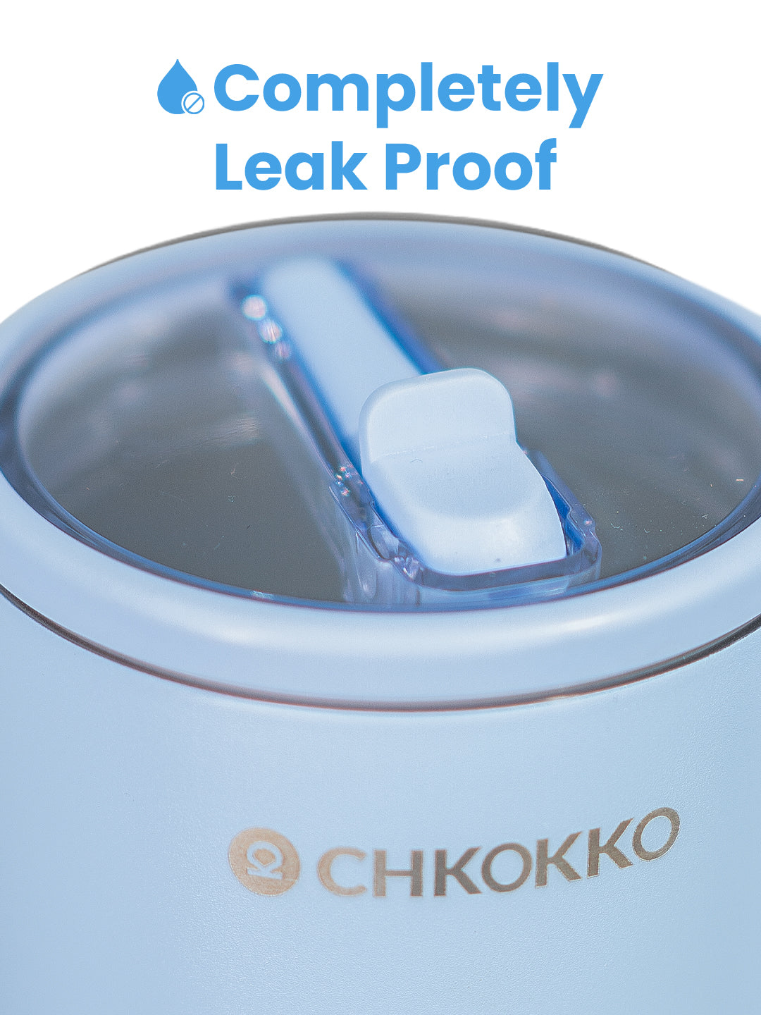 Chkokko Premium Insulated Tumbler - Blue 1200ml with Leak-Proof Lid