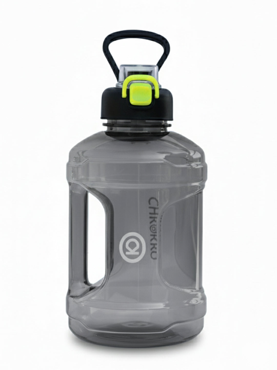CHKOKKO 2.2L Large Sports Water Bottle with Handle & Leak-Proof Flip Cap
