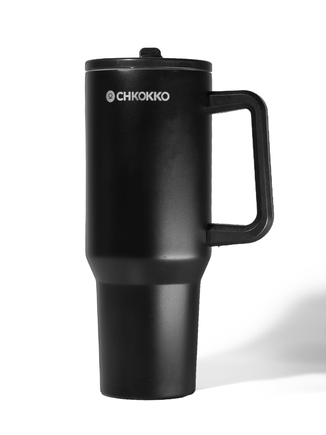 Chkokko Premium Insulated Tumbler - Black 1200ml with Leak-Proof Lid