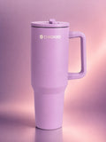 Chkokko Premium Insulated Tumbler - Lavender 1200ml with Leak-Proof Lid