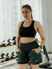Women's Double Layered Sports Running Shorts | CHKOKKO
