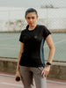 Women's Round Neck Active Wear Sports T-Shirt | CHKOKKO
