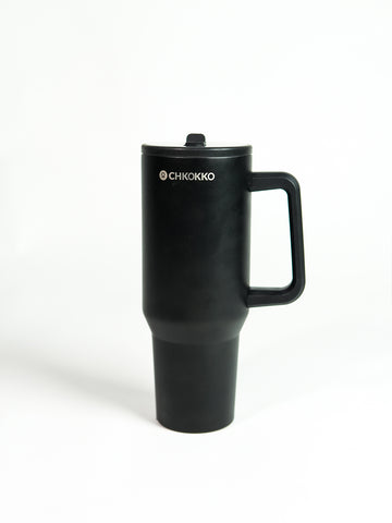 Chkokko Premium Insulated Tumbler - Black 1200ml with Leak-Proof Lid