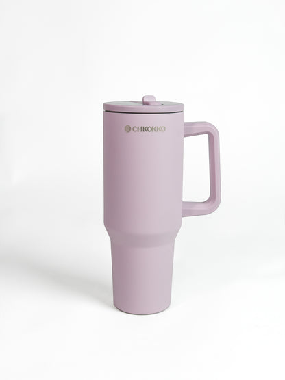 Chkokko Premium Insulated Tumbler - Lavender 1200ml with Leak-Proof Lid
