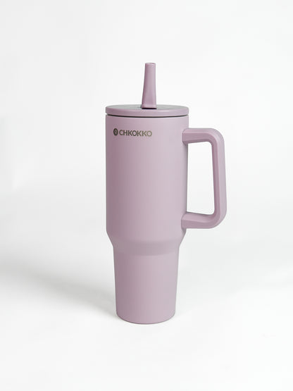Chkokko Premium Insulated Tumbler - Lavender 1200ml with Leak-Proof Lid