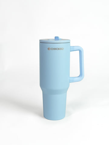 Chkokko Premium Insulated Tumbler - Blue 1200ml with Leak-Proof Lid