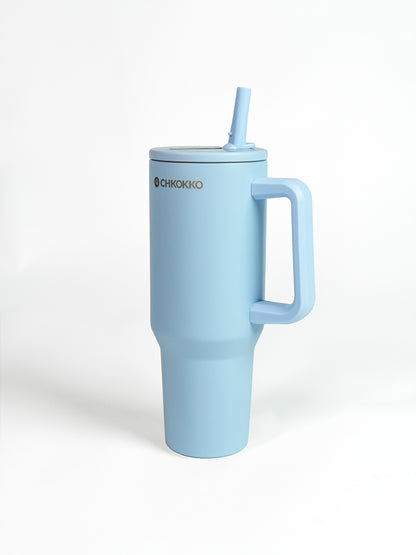 Chkokko Premium Insulated Tumbler - Blue 1200ml with Leak-Proof Lid