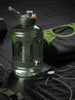 CHIKOKKO 2.2L Large Sports Water Bottle with Handle & Leak-Proof Flip Cap