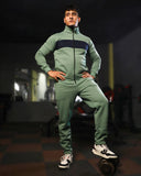 Men Pastel Green Winter Tracksuit | CHKOKKO