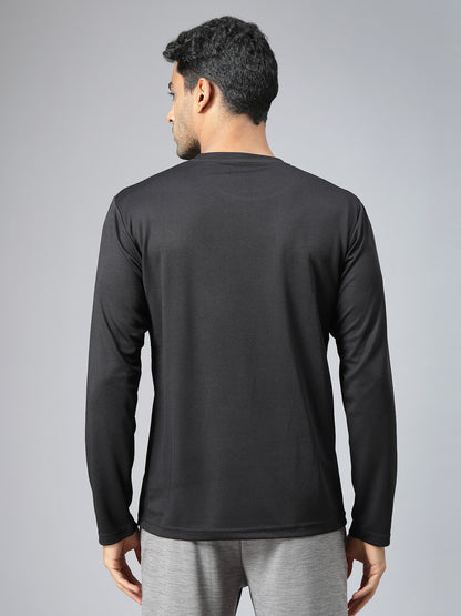 Men's Regular Dry Fit Full Sleeve Gym T-Shirt | CHKOKKO