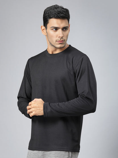 Men's Regular Dry Fit Full Sleeve Gym T-Shirt | CHKOKKO