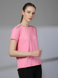 Women's Half Sleeve Dry Fit Gym T-Shirt | CHKOKKO