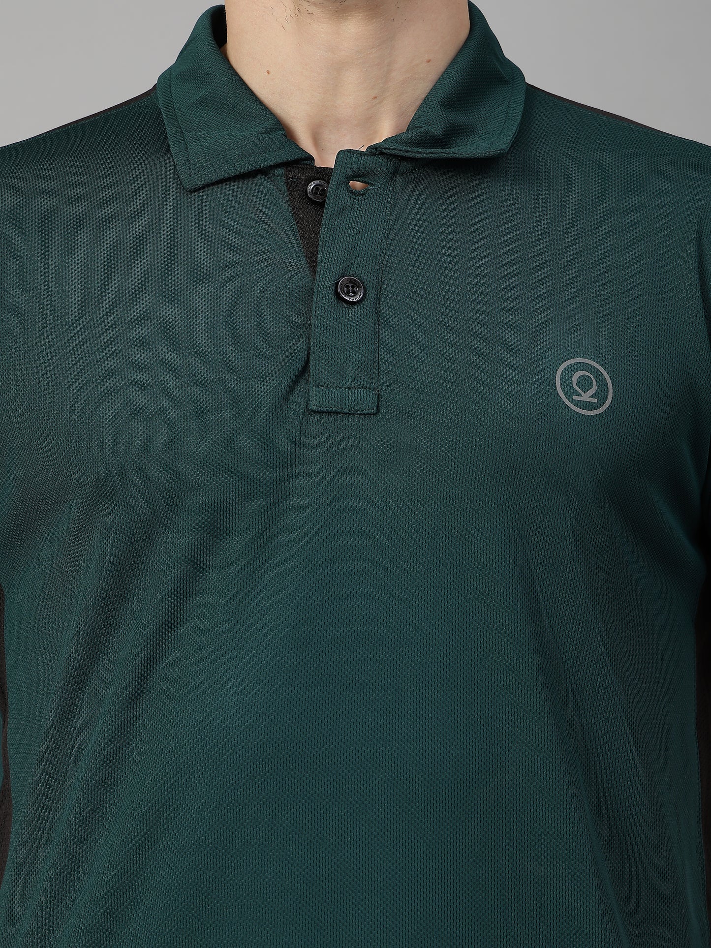 Men's Regular Dry Fit Gym Sports T-Shirt Dark Green