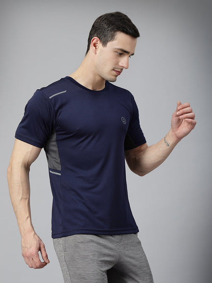 Men's Dry Fit Half Sleeve Gym T-Shirt