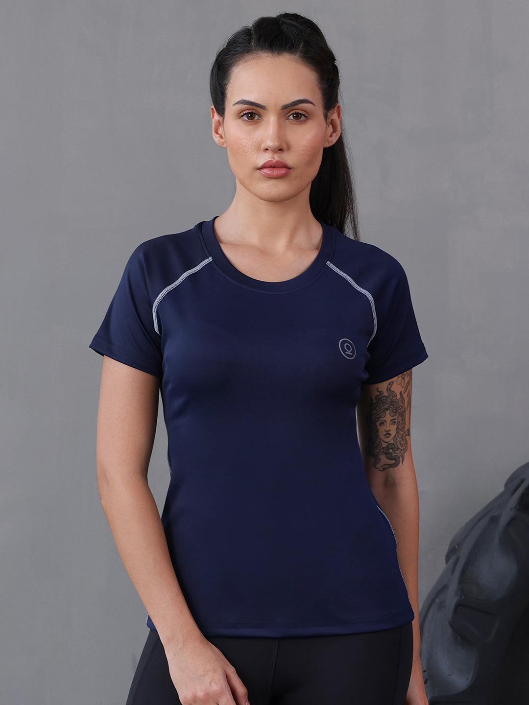 Women's Performance Compression T-Shirt Navy